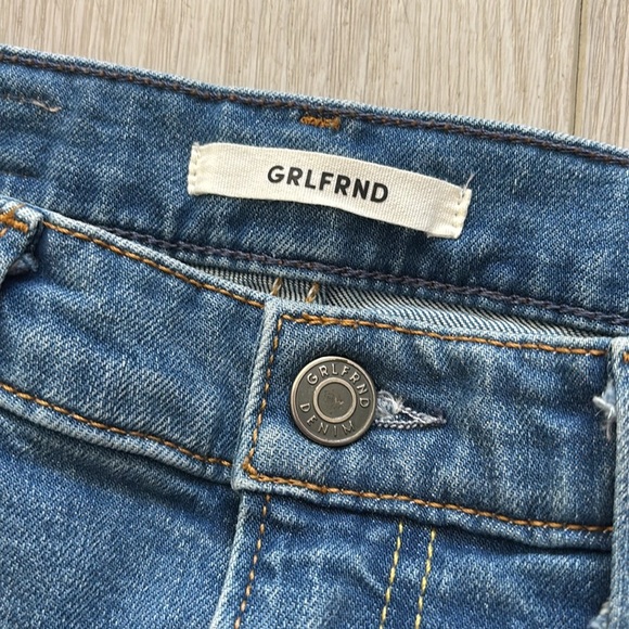 GRLFRND Women Jeans Kendall Amelia High-Rise Skinny Distressed Size 26 - Picture 4 of 10